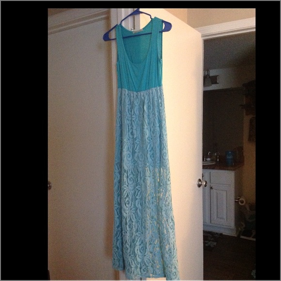 Blue maxi