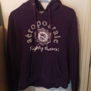 XL purple Aeropostale hoodie