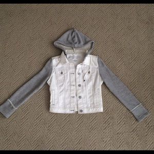 Aeropostale White and Grey jacket