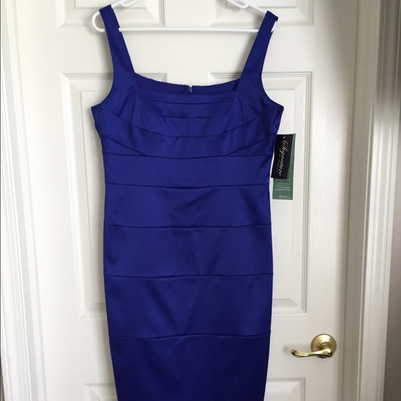 Blue dress
