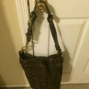 Coach handbag- brown