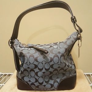 Rare Vintage Coach Signature Zoe Bag