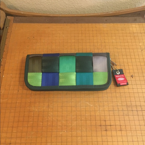 Harveys clutch wallet. Brand new. Never used.