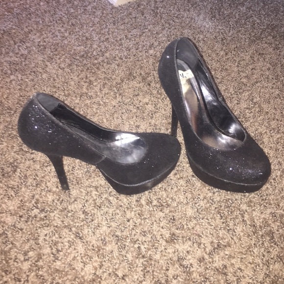 Black heels