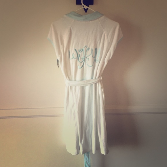 Wifey terry cloth robe