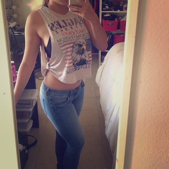 Open side t-shirt