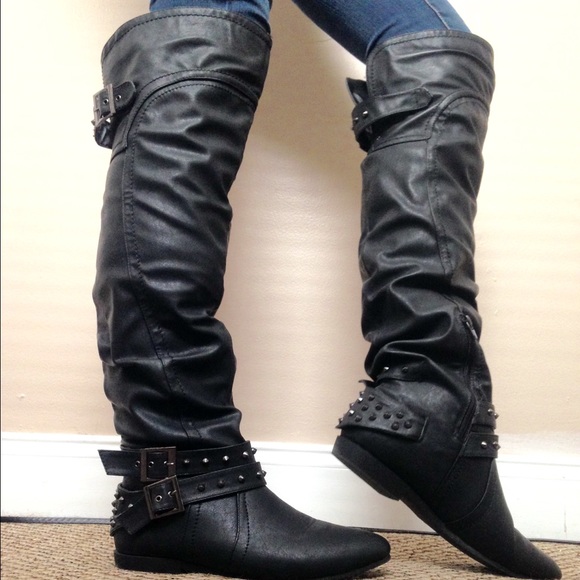 Justfab knee high boots