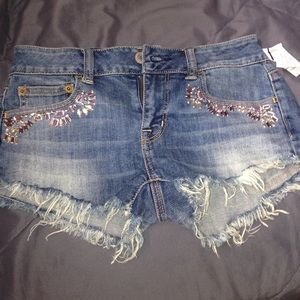 American eagle denim shorts