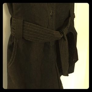 Maje dark green romper