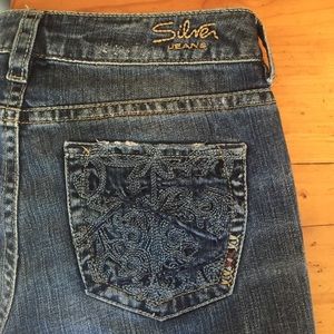 Silver "Lola" boot cut jeans