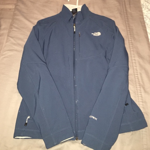 The North Face Apex Dark Turquoise Jacket Large