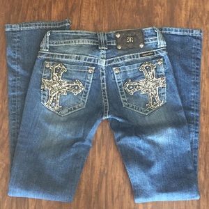 Miss Me- size 25 full length jeans-boot cut