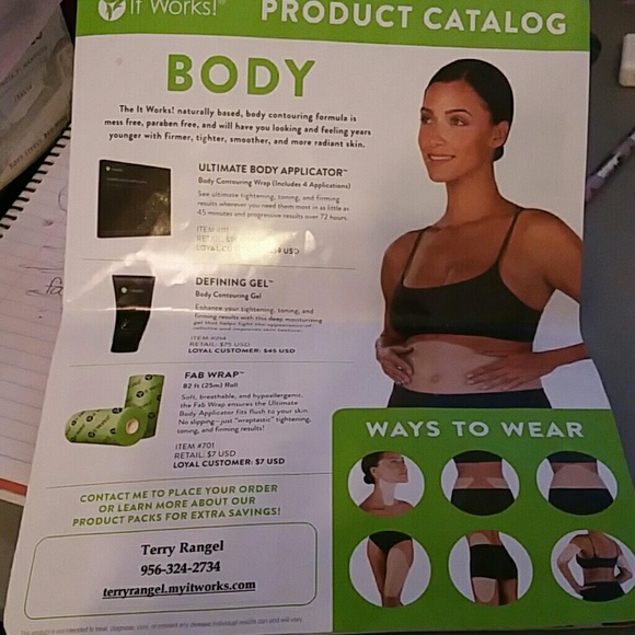IT WORKS PRODUCTS