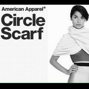 **SOLD**American Apparel Circle Scarf