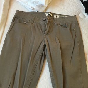 Tan/grey jeans