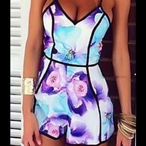 Floral Romper