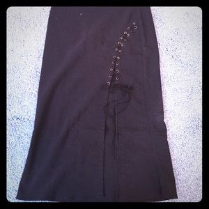 Tie up trumpet skirt