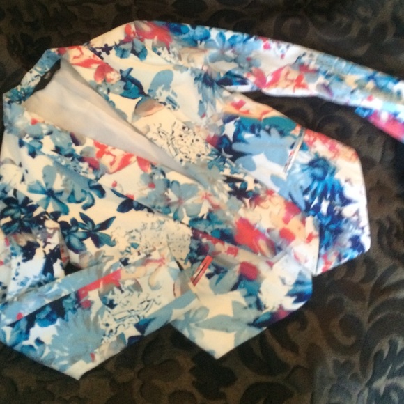 Floral Blazer