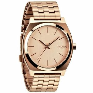 Nixon Time Teller all rose gold watch