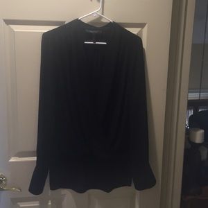 Dressy black blouse