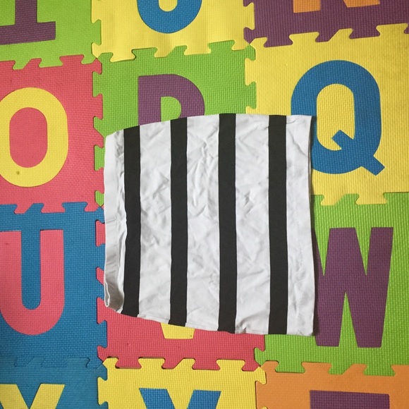 H&M striped skirt