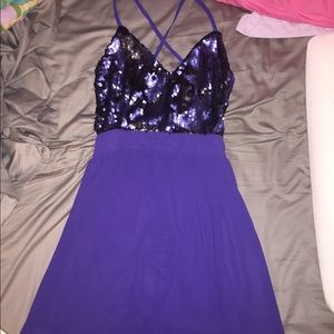 Beautiful sequin and chiffon party dress by GoJane