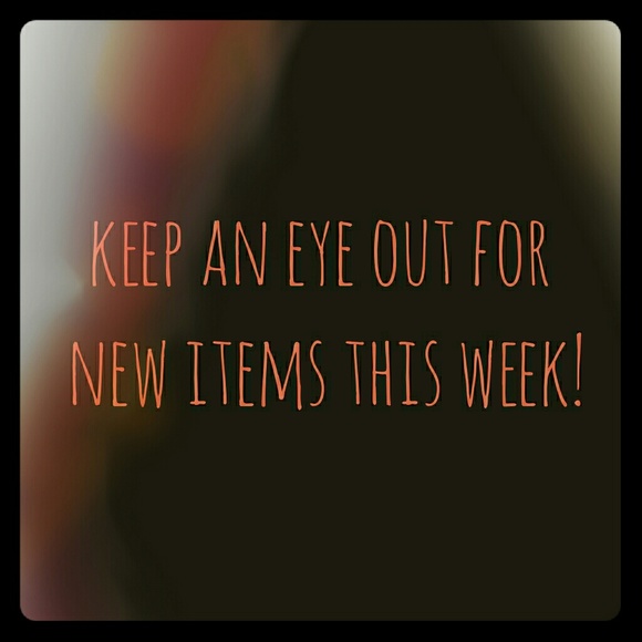 New items being added