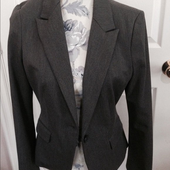 Express grey blazer