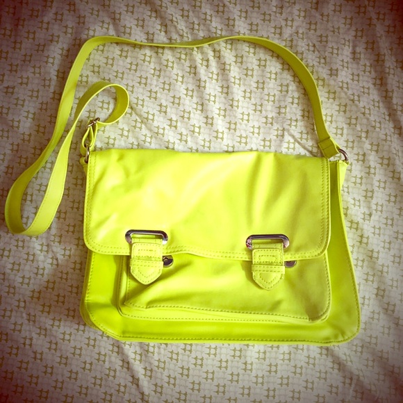 Neon Yellow Crossbody