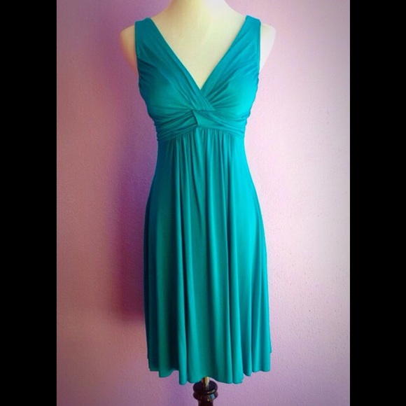 Blue Sleeveless Dress