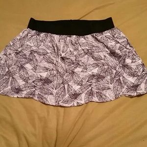 Forever 21 purple leaf skirt ($10)