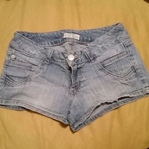 Paris blue shorts ($5)