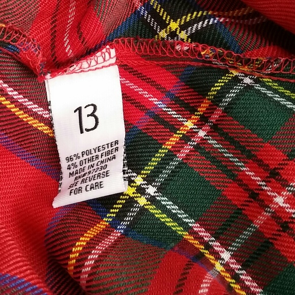 SOLD Plaid skirt - Picture 4 of 4