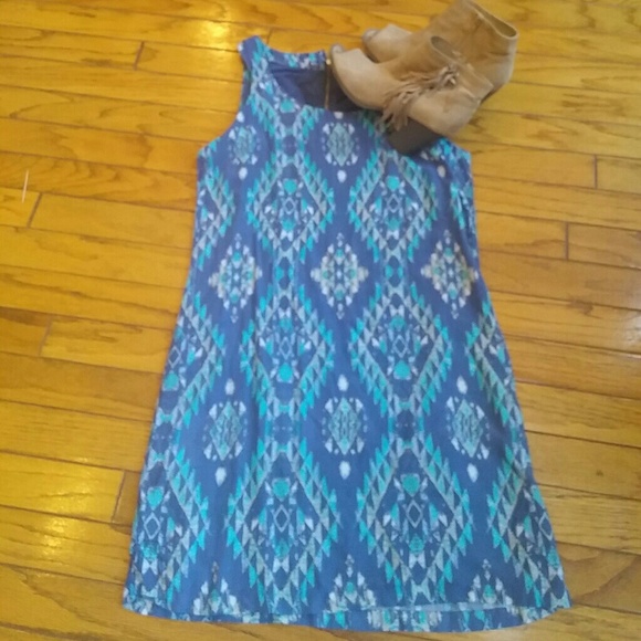 Blue dress