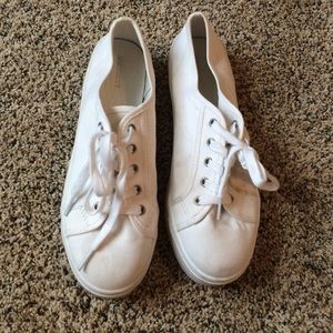 Target white platform sneakers
