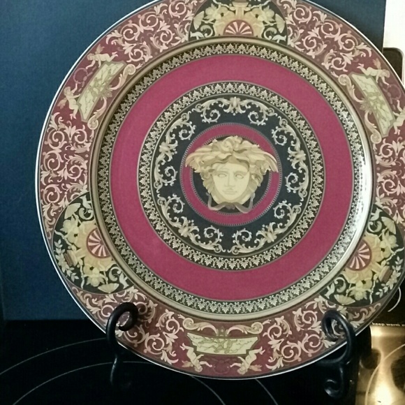 Versace rosenthal medusa plate