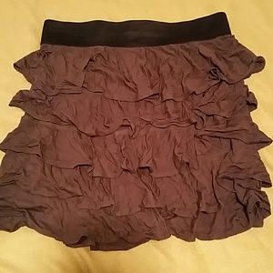 Forever 21 brown skirt. ($10)
