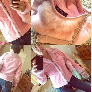 Set Of Pink ARDEN B 💓Jacket + Matching PURSE