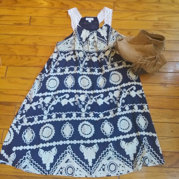Blue dress