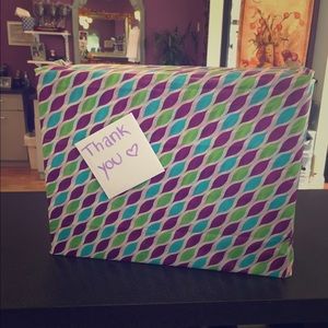 Packed and ready to go 💋💜💚❤️