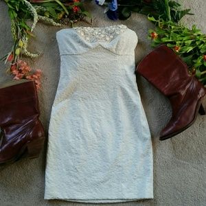Free People strapless dress