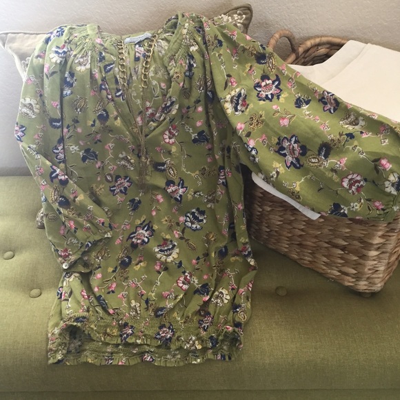 Beautiful Floral Boho Top from World Market