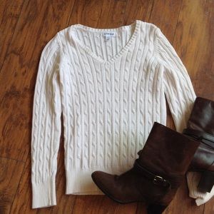 Cute cable knit sweater