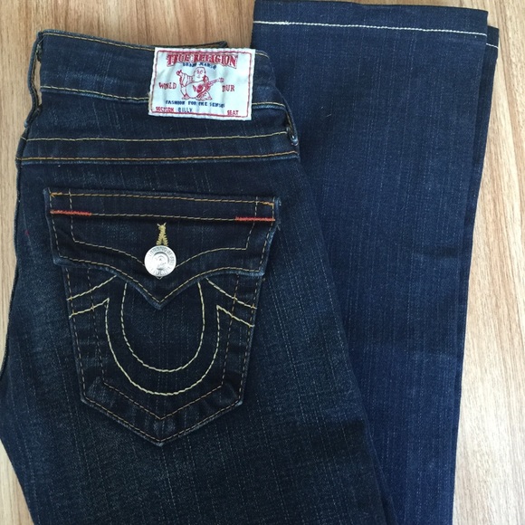 True Religion Billy Low Rise Jeans Sz 23