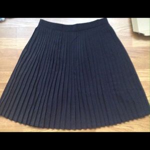 American apparel pleated skirt BLACK