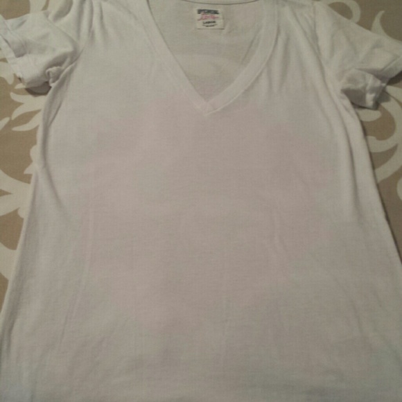 VS Pink top white