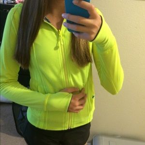 Ivivva Althetica yellow reversible fleece