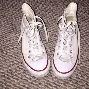 White high top converse