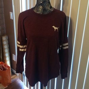 Victoria secret varsity crew pull over