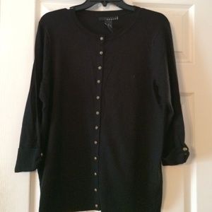 Grace dressy black sweater. Size 1x